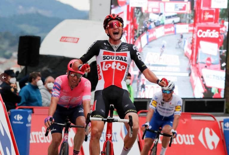 Les classements complets de la 14e étape de la Vuelta 2020