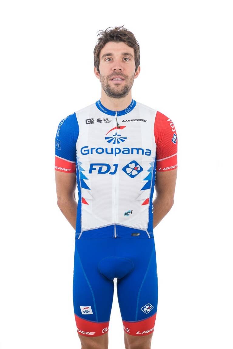 Le bleu, blanc et rouge toujours mis en avant sur le maillot de la Groupama-FDJ