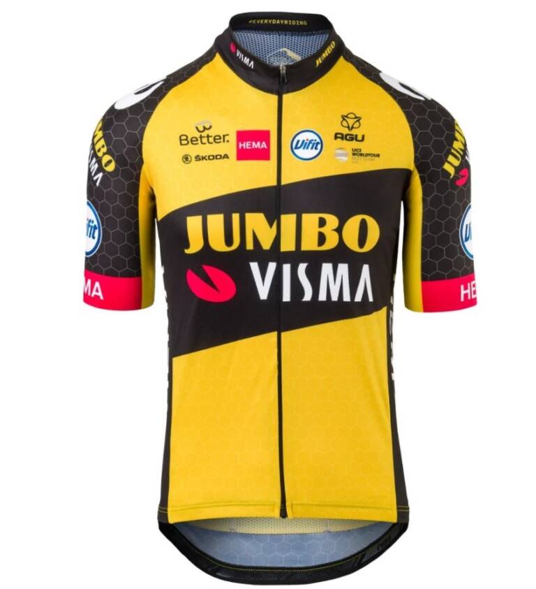 Léger changement pour le maillot du Team Jumbo-Visma