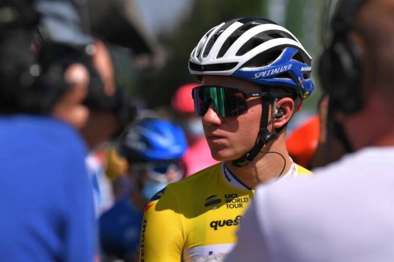 Remco Evenepoel reste à l’arrêt encore trois semaines