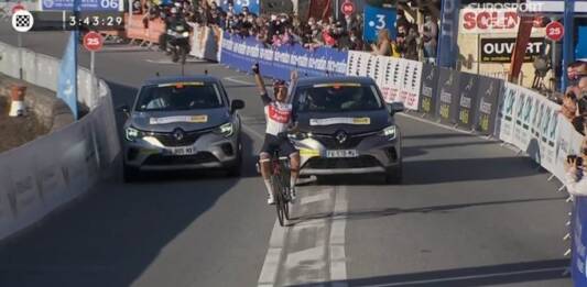Gianluca Brambilla vainqueur de la dernière étape du Tour des Alpes-Maritimes et du Var 2021