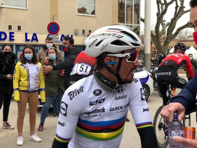 Julian Alaphilippe : « J’ai pris la deuxième place, ce n’est pas si mauvais »
