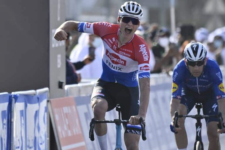 Mathieu van der Poel : « Formidable de commencer par une victoire » sur l’UAE Tour 2021