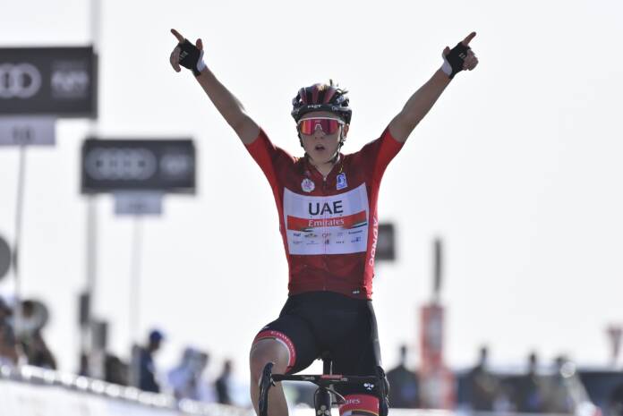 L'UAE Tour 2021 dominé pour le moment par Tadej Pogacar