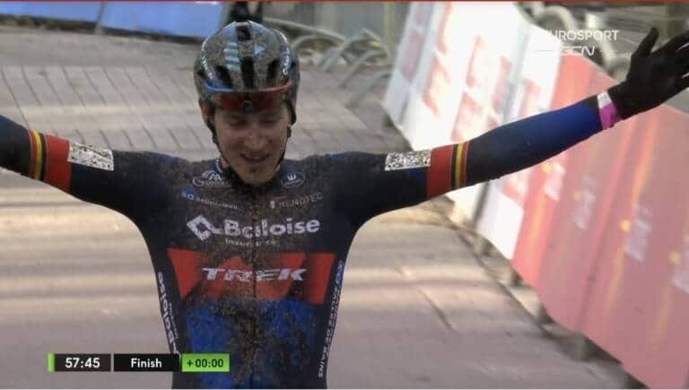 Toon Aerts impérial à Bruxelles, le général du X²0 Badkamers Trofee pour Eli Iserbyt