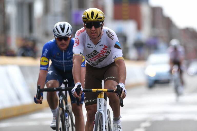 AG2R Citroën avec ses deux leaders sur A Travers la Flandre 2021