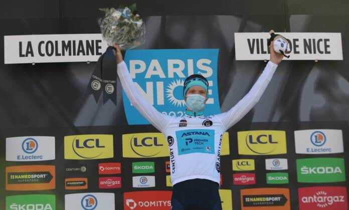Aleksandr Vlasov leader du classement des jeunes après la 7e étape de Paris-Nice