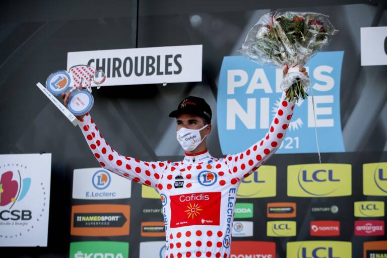 Anthony Perez est le nouveau meilleur grimpeur de Paris-Nice 2021