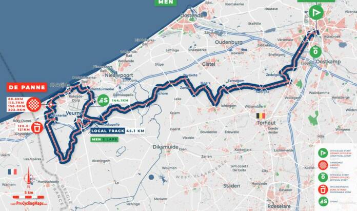 Carte de Brugge - De Panne 2021