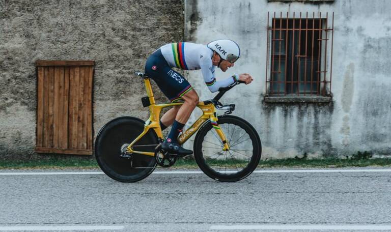 Filippo Ganna n’avait plus été battu sur un chrono depuis février 2020
