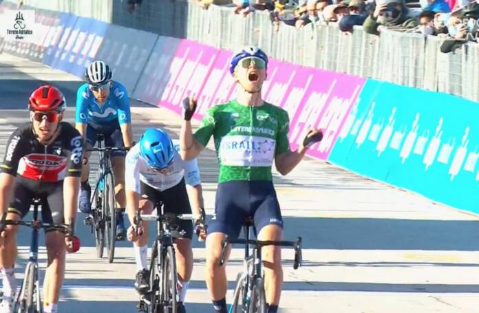 Victoire de Mads Wurth Schmidt sur la 6e étape de Tirreno-Adriatico 2021