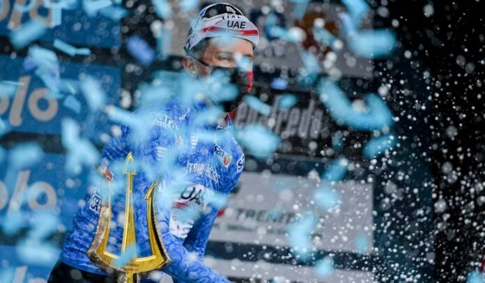 Tadej Pogacar vainqueur de Tirreno-Adriatico 2021