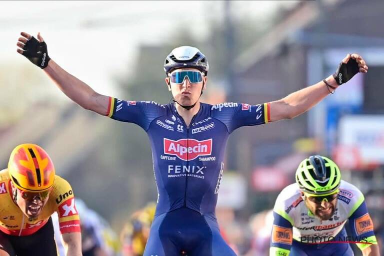 Tim Merlier vainqueur au sprint sur Le  Samyn 2021