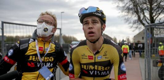 Wout Van Aert s'est imposé sur le fil sur l'Amstel Gold Race 2021
