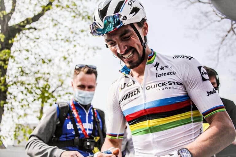 Julian Alaphilippe « heureux » de remporter la Flèche Wallonne pour la troisième fois