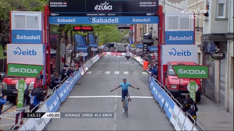 Alex Aranburu s’impose sur la 2e étape du Tour du Pays-Basque 2021