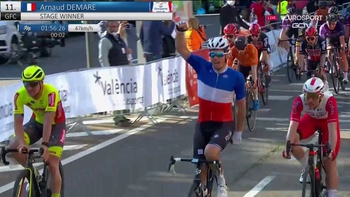 Le Tour de Valence se termine par une victoire d'Arnaud Démare