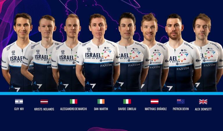 Israel Start-Up Nation avec Dan Martin, mais sans Chris Froome sur le Giro 2021