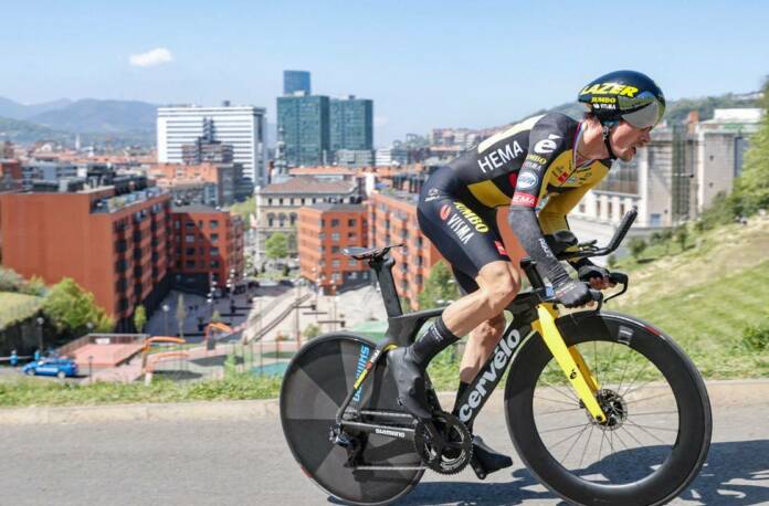 Primoz Roglic remporte le chrono du Tour du Pays-Basque 2021