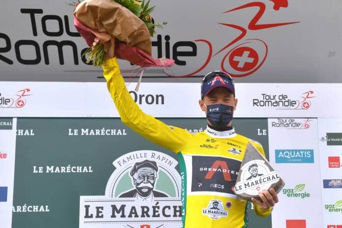 Rohan Dennis (INEOS) remporte le prologue du Tour de Romandie 2021