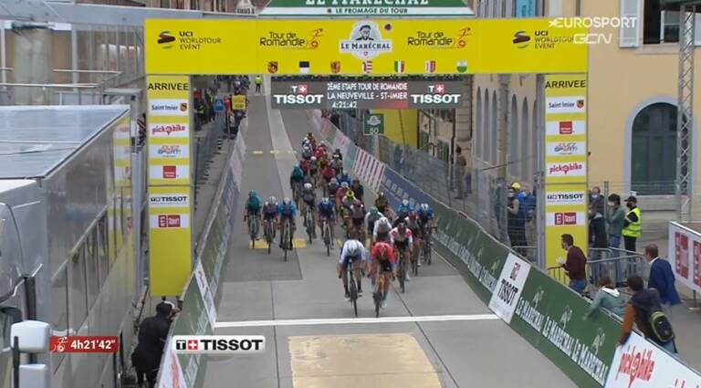 Sonny Colbrelli vainqueur de la 2e étape du Tour de Romandie 2021