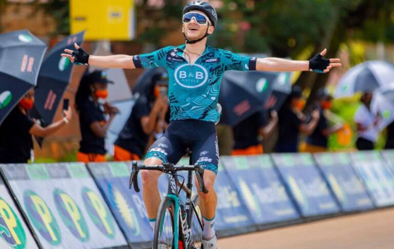 Alan Boileau remporte la 2e étape du Tour du Rwanda 2021