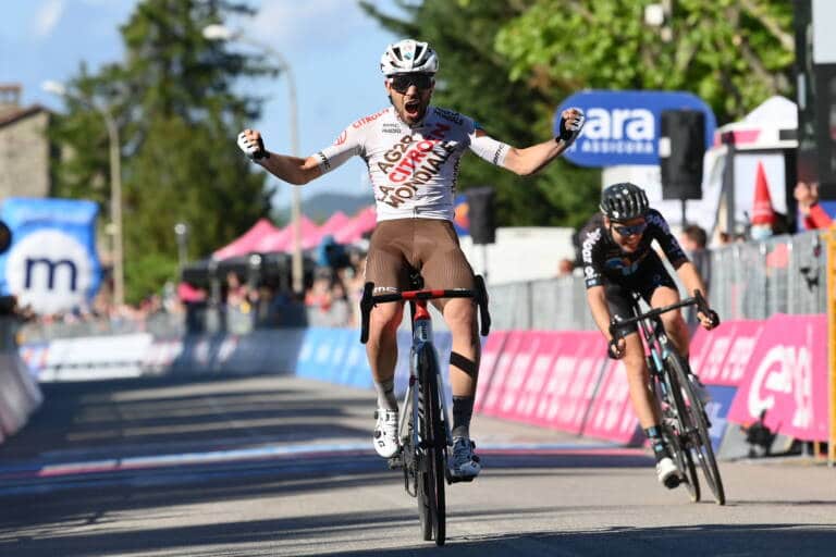 Andrea Vendrame (AG2R Citroën) remporte la 12e étape du Giro 2021