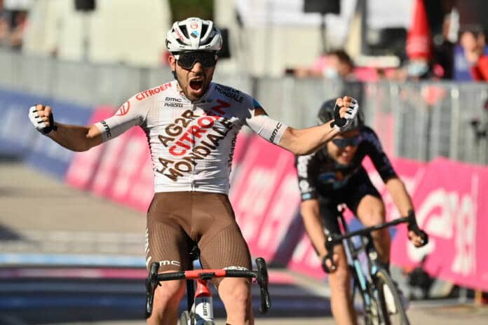 Giro 2021 : Le classement complet de la 12e étape du 104e Tour d'Italie