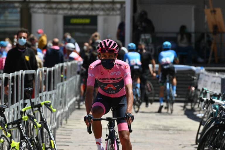 Egan Bernal : « Je n’avais pas prévu de faire le sprint » sur la 10e étape du Giro 2021