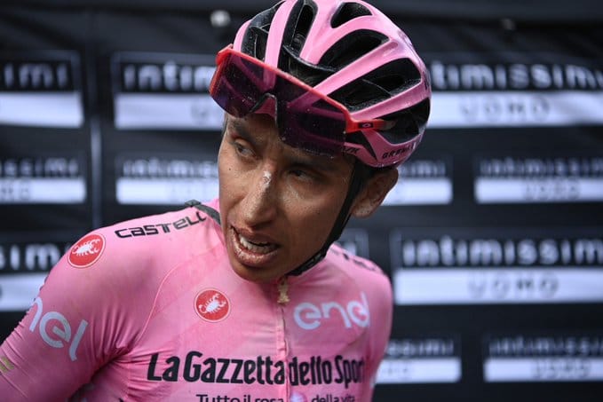 Egan Bernal domine pour le moment le Giro