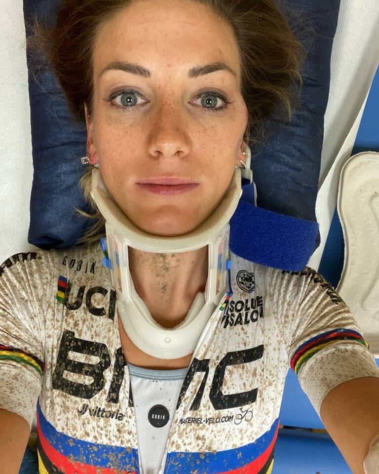 Pauline Ferrand-Prévot passe à l’hôpital après une chute