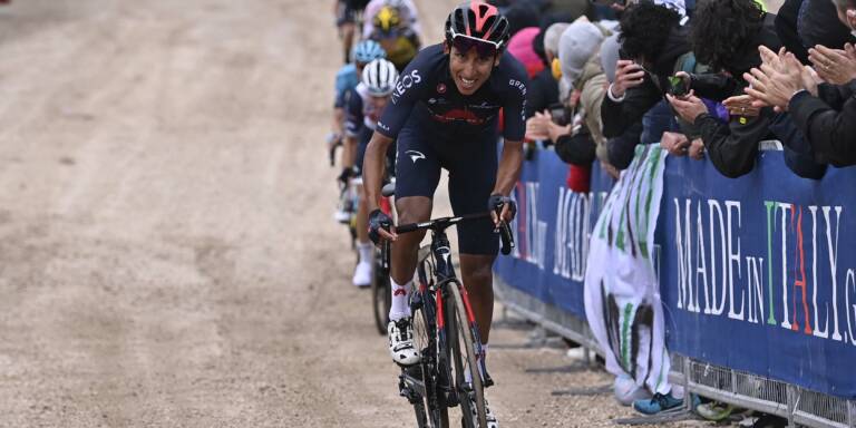 La réaction d’Egan Bernal en larmes après la 9ème étape du Giro 2021