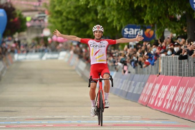 Victor Lafay apporte une première victoire à la France sur ce Giro 2021