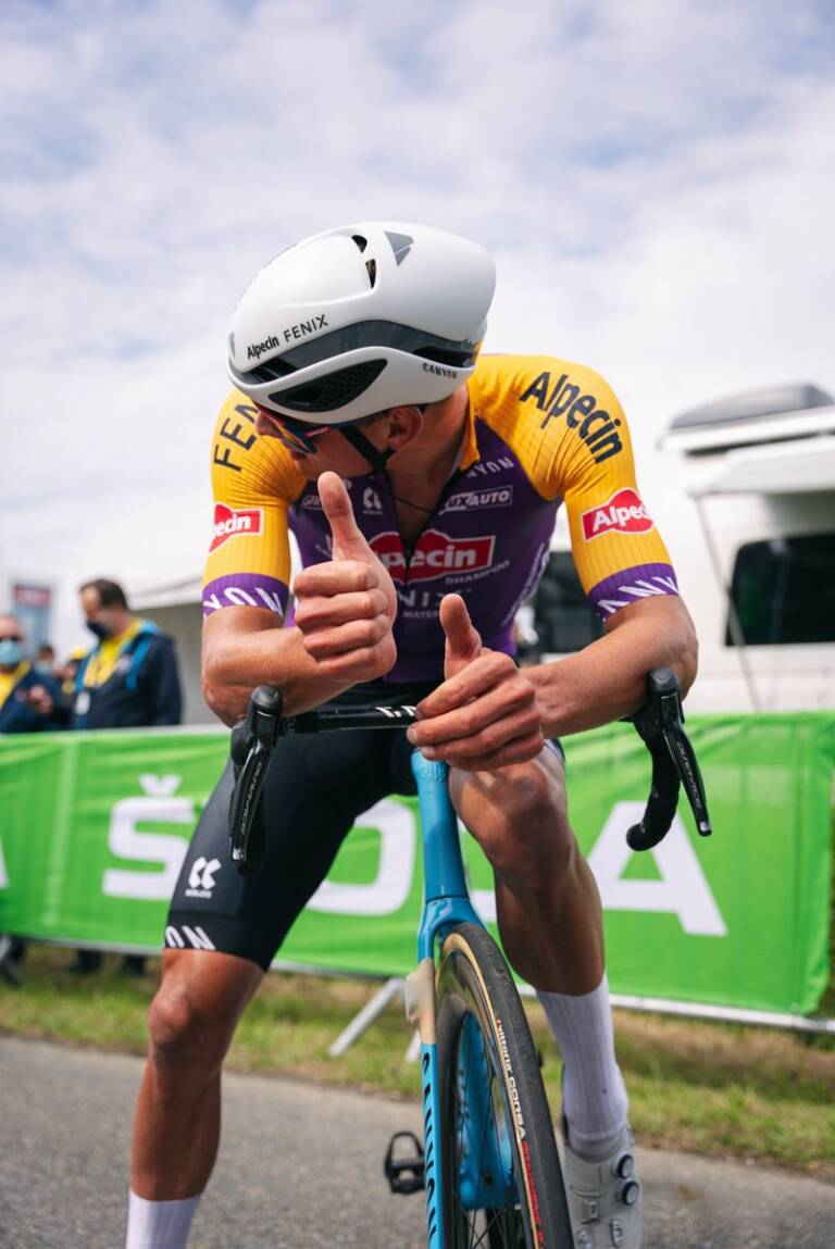 Mathieu Van Der Poel : « Je n’avais pas les jambes » sur la 1e étape du Tour de France 2021