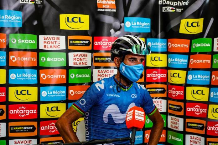 Critérium du Dauphiné 2021 : La réaction d'Alejandro Valverde après la 6e étape