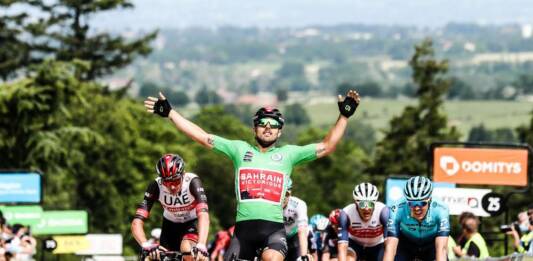 Sonny Colbrelli s'impose sur le Critérium du Dauphiné 2021