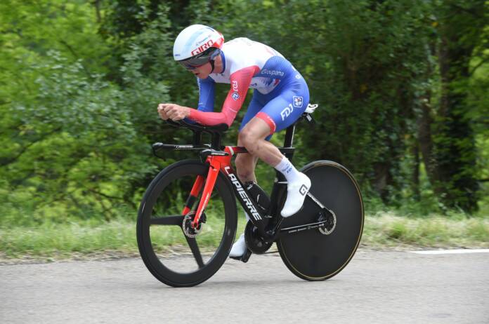 David Gaudu a signé un bon chrono sur le Critérium du Dauphiné 2021
