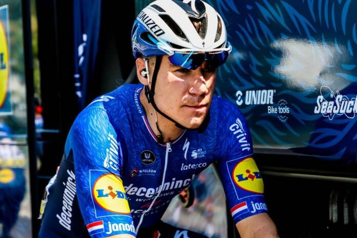 Fabio Jakobsen leader de Deceuninck - QUick Step sur la 3e étape du Critérium du Dauphiné 2021