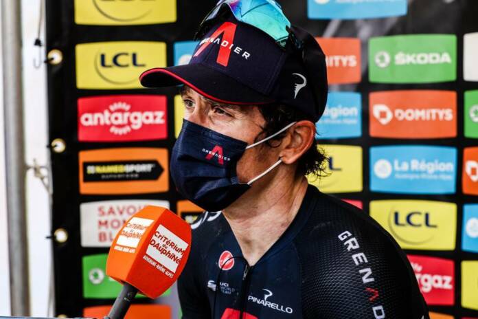 La réaction de Geraint Thomas, vainqueur de la 5e étape du Critérium du Dauphiné 2021