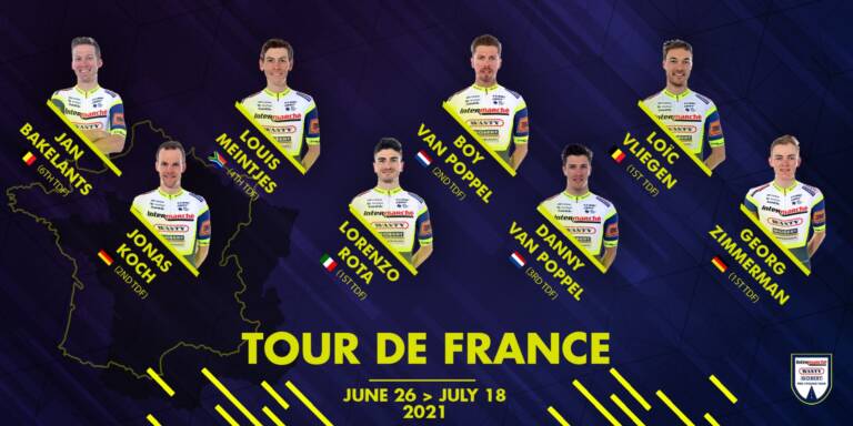 La sélection Intermarché – Wanty Gobert pour le Tour de France 2021
