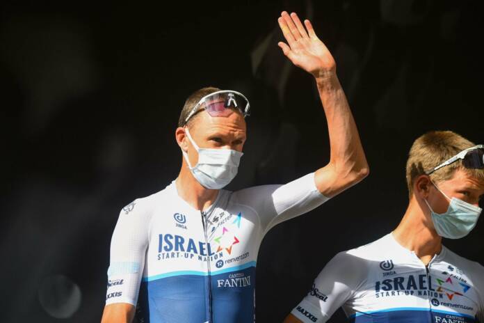 Tour de France 2021 : Chris Froome pas leader de l'équipe Israel Start-Up Nation