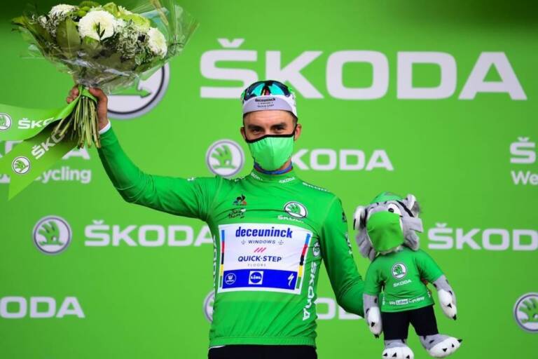 Julian Alaphilippe : « Content d’être arrivé en un seul morceau » après la 3e étape du Tour de France 2021