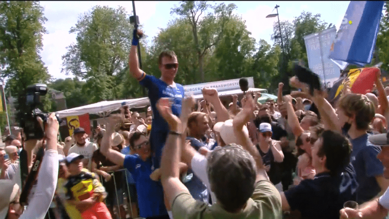 Yves Lampaert champion de Belgique du contre-la-montre 2021