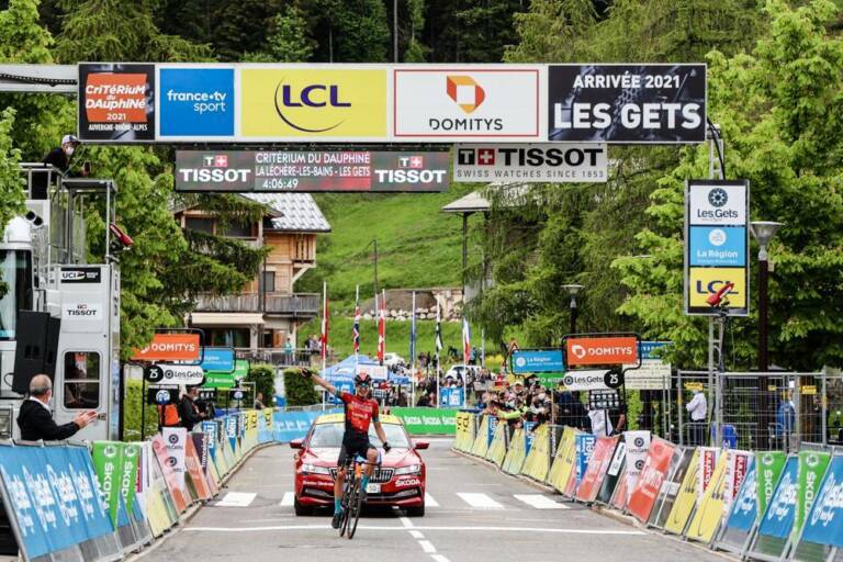 Mark Padun récidive sur la 8e étape du Critérium du Dauphiné 2021