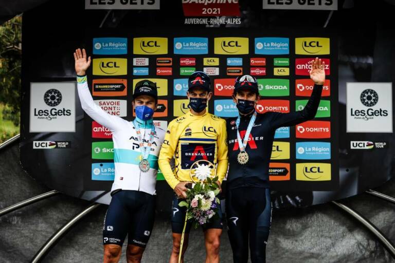 Classement général après l’étape 8 du Critérium du Dauphiné 2021