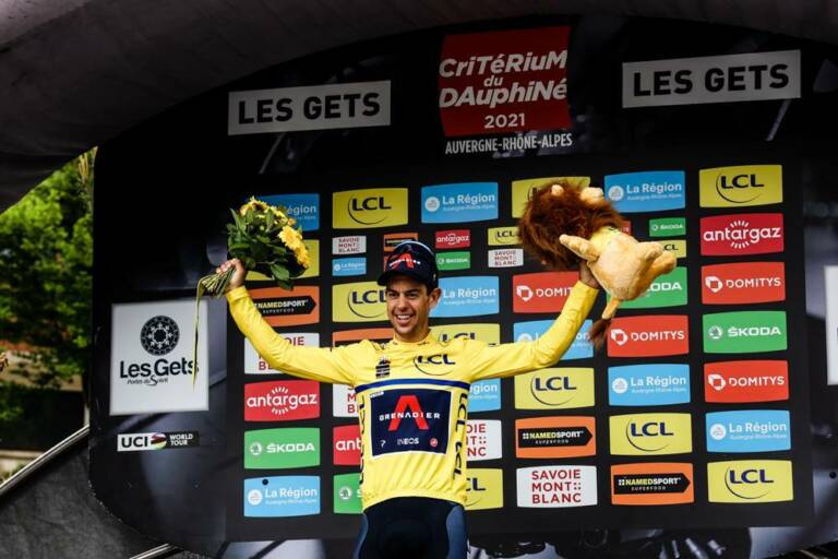 Richie Porte vainqueur final du Critérium du Dauphiné 2021