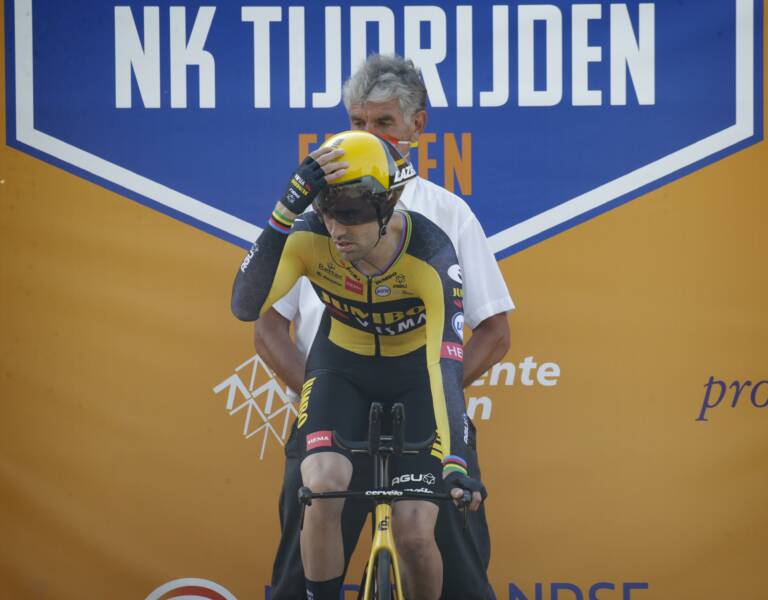 Tom Dumoulin champion des Pays-Bas du contre-la-montre 2021