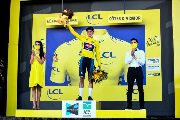 Tour de France 2021 : Le classement général complet à l'issue de la 2e étape