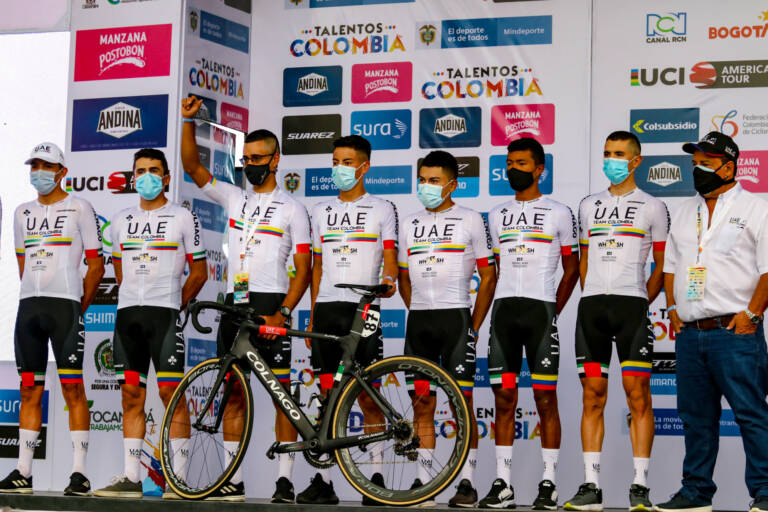 L’équipe UAE Team Colombia s’arrête après un cas de dopage