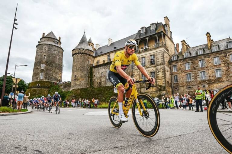 Mathieu van der Poel : « Faire tout ce que je peux pour défendre le maillot » avant la 5e étape du Tour de France 2021